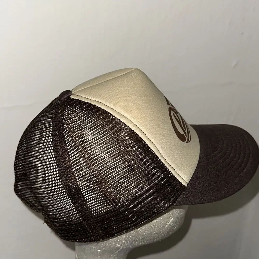 Ponyboy Slings Cobra Brand brown‎ & tan snapback trucker hat